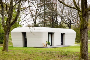 Europe’s first 3D printed house completed in the Netherlands 欧洲的第一个3D印刷房屋在荷兰完成