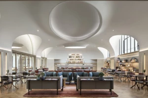 New Moët Hennessy workspace in Paris integrates company values with a contemporary working environment 新的Moët Hennessy巴黎办公空间将公司价值观与现代工作环境相结合