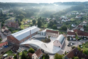 Site Verrier de Meisenthal defines a contemporary institutional identity in dialogue with industrial heritage Site Verrier de Meisenthal defines a contemporary institutional identity in dialogue with industrial heritage