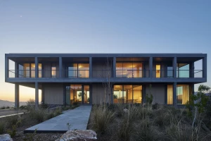 Sonoma home by Mork-Ulnes Architects is defined by a strong concrete structural framework Sonoma home by Mork-Ulnes Architects is defined by a strong concrete structural framework