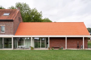 Objekt Architecten completes a hybrid renovation and restoration of a traditional Flemish house Objekt Architecten completes a hybrid renovation and restoration of a traditional Flemish house
