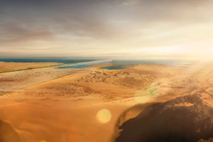 Crown Prince Mohammed Bin Salman envisions futuristic Saudi Arabian city shaped like 170 kilometers long line Crown Prince Mohammed Bin Salman envisions futuristic Saudi Arabian city shaped like 170 kilometers long line