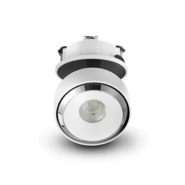 轨道LED齐平固定可调节的底极VMDL000701A020WH，白色
