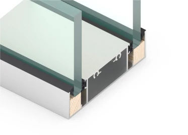 MICRA II | frameless partition | double glazed